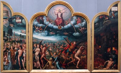 The Last Judgment by Jehan Bellegambe